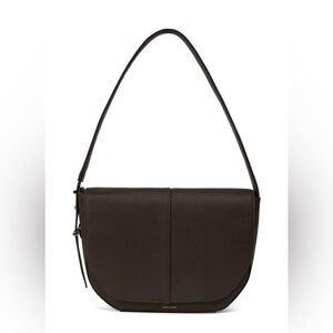 Matt & Nat Vegan Alik Leather Shoulder Bag - Chocolate Brown